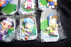RARE Lunar Series Silver Star Eternal Blue 2 Figure Keychain Game Arts SEGA D