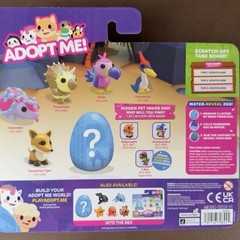 Adopt Me! Fossil Isle Mini Figure 6-Pack with Water-Reveal Egg and Virtual Item