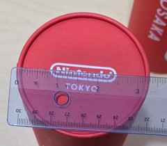 Set of Both Nintendo Tokyo & Osaka Nintendo Store Red XXL 2XL T-Shirt Tubes Only