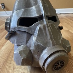 Custom Fallout Power Armor Helmet Unique Model Statue