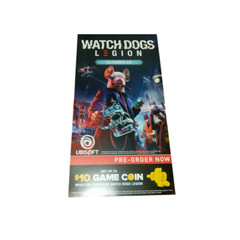 Watch Dogs Legion Promotional Poster (2pcs) – 47″ x 24″