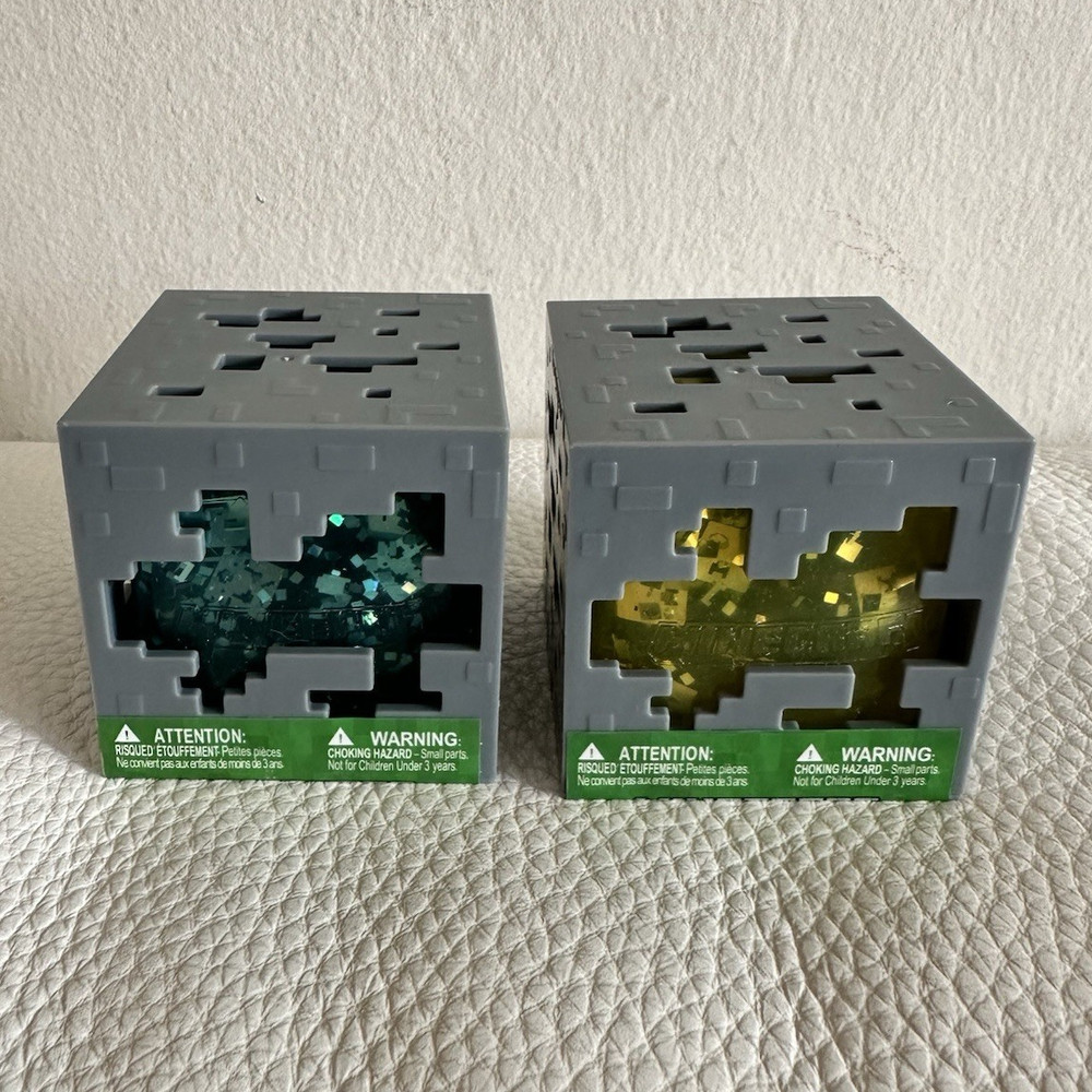 Viral New Minecraft Jelly Cubes Toy Set of 2