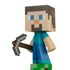 Minecraft Steve Vinyl 6-inch Figure Officially Licensed Jinx