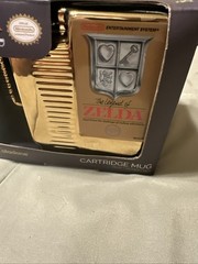 NEW THE LEGEND OF ZELDA NES Gold Game Cartridge Mug NINTENDO 27 fl. Oz. 800 ml.