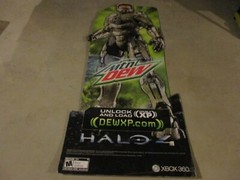 Halo 4 Xbox 360 Mountain Dew Master Chief Promo Standee Store Display 7FT!