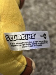 Banjo-Kazooie Plush Stubbins Officially Licensed RARE N64 8″ 2018