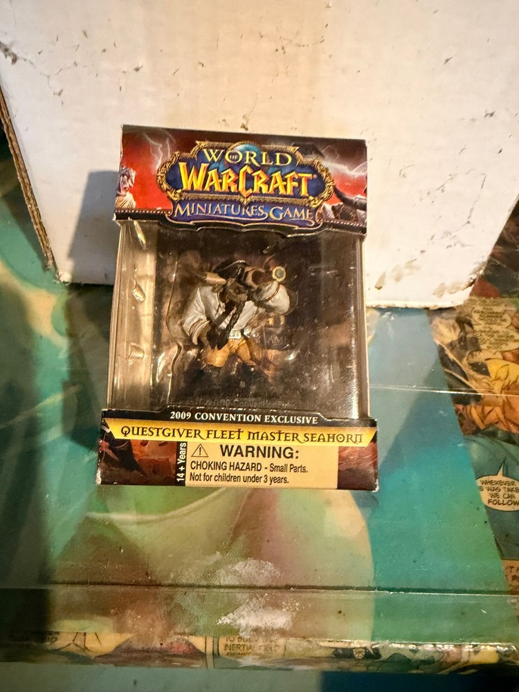 World of Warcraft Questgiver Fleet Master Seahorn Mini Figure [2009] Convention