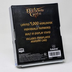 Baldur’s Gate 3 Mind Flayer Limited Edition Medallion Coin Figure Statue + Stand