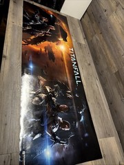 Titanfall XBOX ONE GameStop Display Promo Sign Poster
