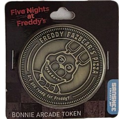 Five Nights At Freddy’s Bonnie Fazbear’s Pizza 1987 Arcade Token Coin *Official*