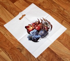 2008 Paris Blizzard Worldwide Invitational Plastic Bag Starcraft Warcraft Diablo