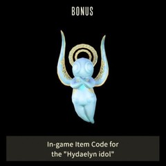 FINAL FANTASY XIV GROWING LIGHT “Hydaelyn idol” Serial Code FF14
