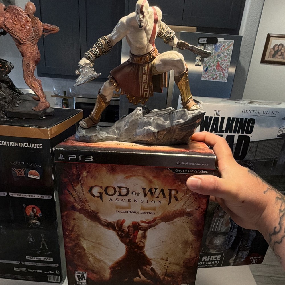 Sony God of War: Ascension PS3 Collector’s Edition Kratos Statue