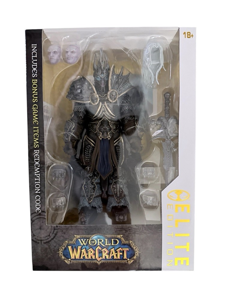 McFarlane The Lich King Elite Edition World of Warcraft Figure Brand New! Sealed