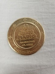 Super Mario Frankford Collectible Coins OPENED SET OF 8 INCLUDING 1 RARE COIN