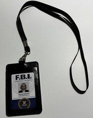Resident Evil Requiem Leon & Grace Credentials in Badges w/ Lanyards Cosplay