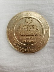 Super Mario Frankford Collectible Coins OPENED SET OF 8 INCLUDING 1 RARE COIN
