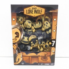 Bendylone Wolf 3.5″ Pancake Mini-Plush in Crane Game Package, 7 Differet Plushes