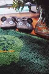 Animal Crossing Brewster Coffee Carpet Game Tufting Floor Mat Soft 80*60cm Green