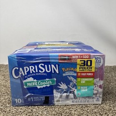 Mario Golf Super Rush 3d World Pokemon Nintendo Switch Capri Sun 3 Pack New
