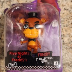 Five Nights at Freddy’s Freddy 2″ Collectible Figure with Glowing Eyes