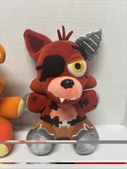 XSmart 7″ Withered Foxy Plush, FNaF Five Nights at Freddy’s + VR Freddy & Breach