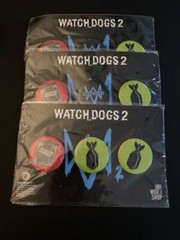 UBISOFT WATCHDOGS 2 – 3 BUTTON PIN SET 2016 GAMESTOP EXCLUSIVE Lot Of 3 Packs