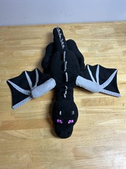 Minecraft Ender Dragon Mojang Plush Jinx Spin Masters 24″ Black Stuffed Animal