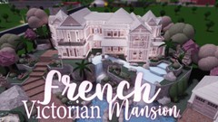 FRENCH VICTORIAN MANSION ROBLOX BLOXBURG!FAST DETAILED BUILDER FOR CHEAP PRICE