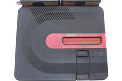 Twin Famicom console only Nintendo Official Sharp AN-500B Japan b