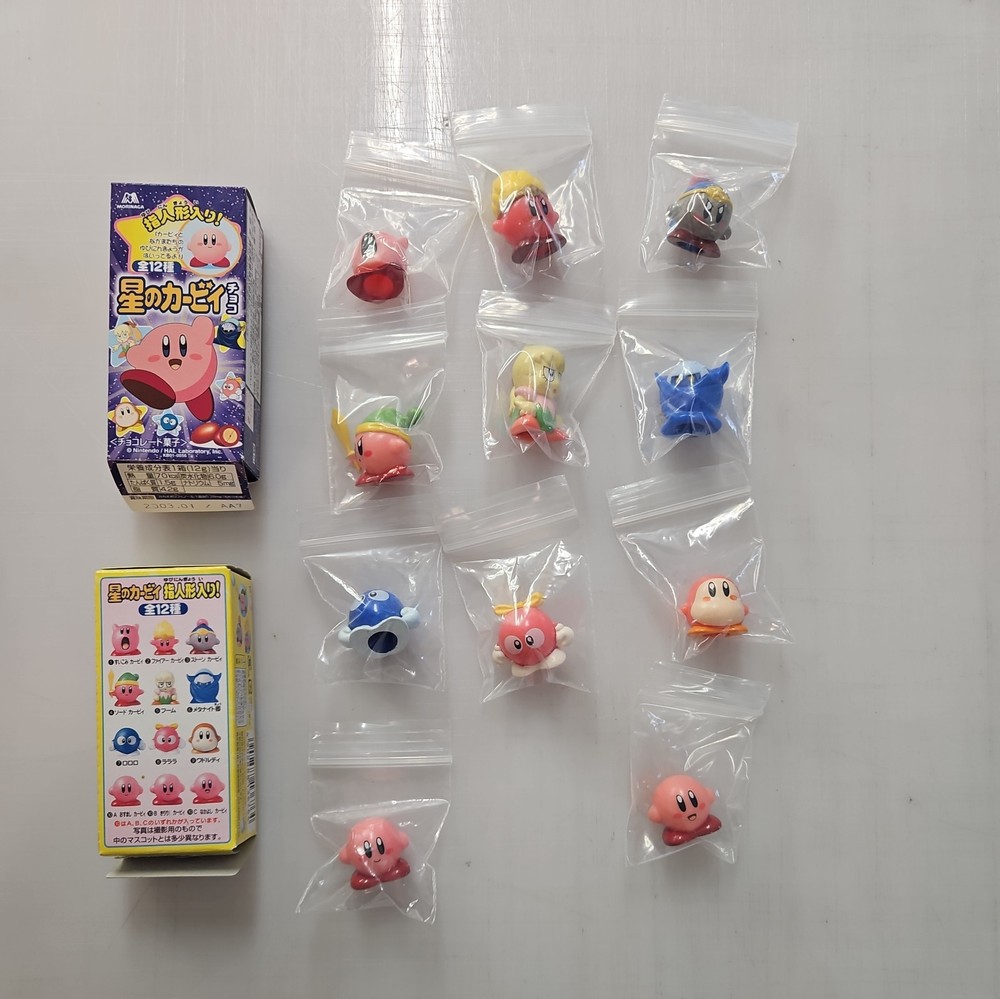 Kirby Right Back at Ya! – RARE! – Set of 11 – Japan 2002 – with 2 boxes