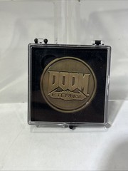 Doom Eternal Maykr Collectible Coin (2020) Bethesda Rare W/Case