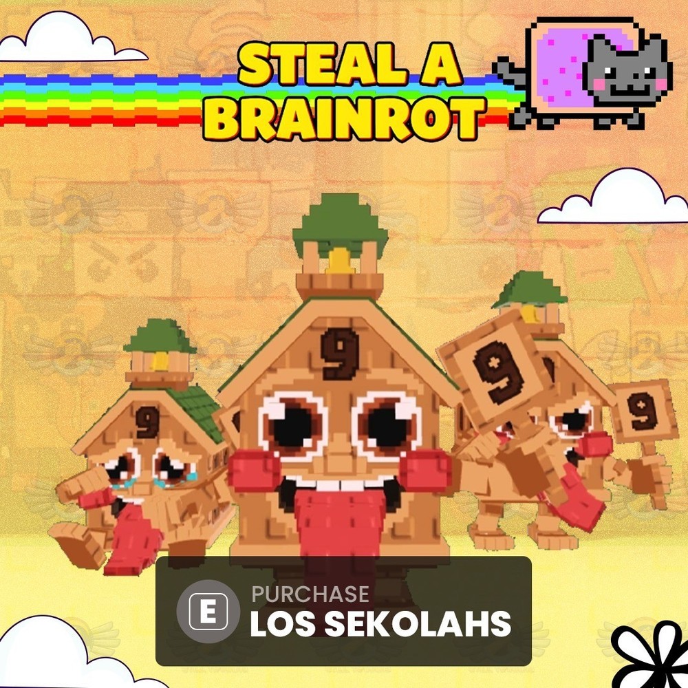 1 Los Sekolahs – Steal a Brainrot