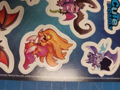Blizzard Cute But Deadly Magnet Sheet 2015 Diablo StarCraft World of Warcraft Wo