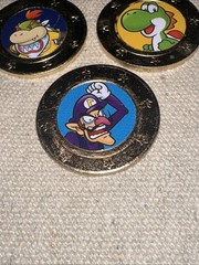 Lot of 3 Frankford Super Mario Wonder Ball Gold Coin