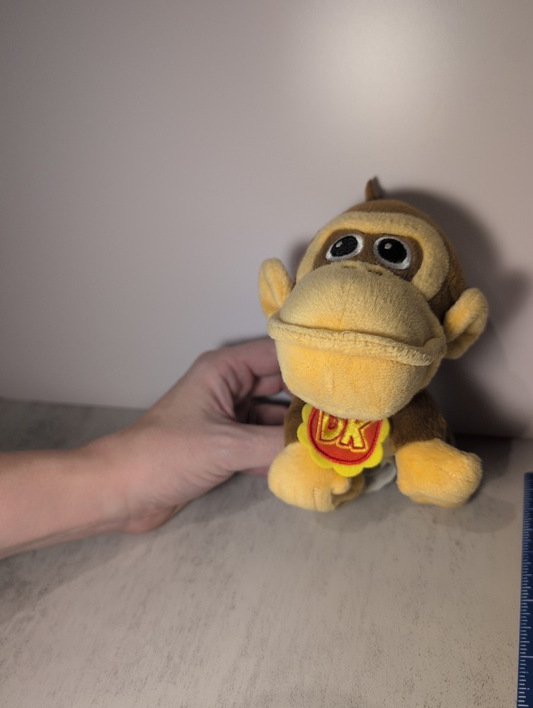 Jakks Pacific 2015 World of Nintendo Baby Donkey Kong Stuffed Plush 6in RARE!