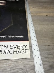 Dishonored 2 GameStop Display Promo Sign Poster