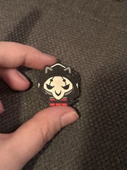 Overwatch Reaper Enamel Pin and Keychain Ita Bag collection