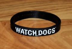 Watch Dogs 1 2 Xbox One 360 PS4 PS3 Wii U Promo Wristband Gamers Geek Gift Rare