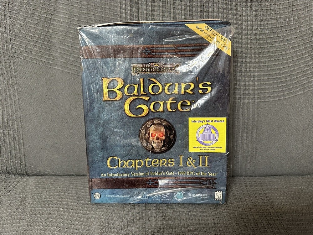 Baldur’s Gate – Chapters 1 & 2 – Big Box Edition PC