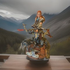 Horizon Zero Dawn Collector’s Edition 9″ Statue Huntress Aloy Figure Only