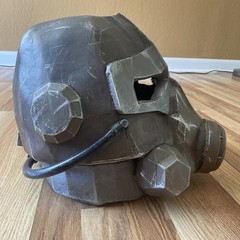 Custom Fallout Power Armor Helmet Unique Model Statue