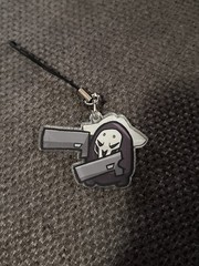 Overwatch Reaper Enamel Pin and Keychain Ita Bag collection