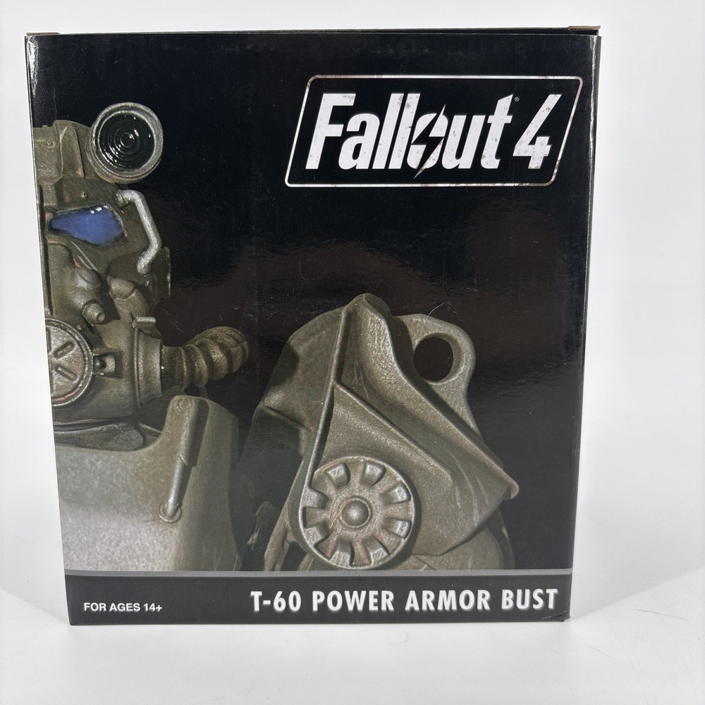 ThinkGeek Fallout 4 T-60 Power Armor Bust 6.5″ Poly Resin Statue Figure Bethesda