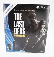 The Last Of Us Remastered Store Promo Display PS4
