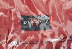 Officially Licensed Blizzard Diablo 4 Red & Black Backpack – New/Sealed
