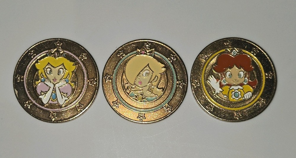 Nintendo Super Mario Series 1 Frankford Wonderball Collector Coin Metal