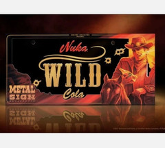 Fallout Nuka Cola Metal Sign Triple Pack Limited to 2077 Worldwide