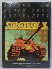ATARI 2600 KONAMI 1981 GAKKEN 010 STRATEGY X PAL / SECAM VIDEO GAME MISP SEALED
