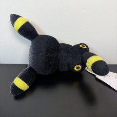 Pokemon Center Umbreon Poke Doll Plush 2010 Eevee Evolution w Tag Chibi Sun DMG